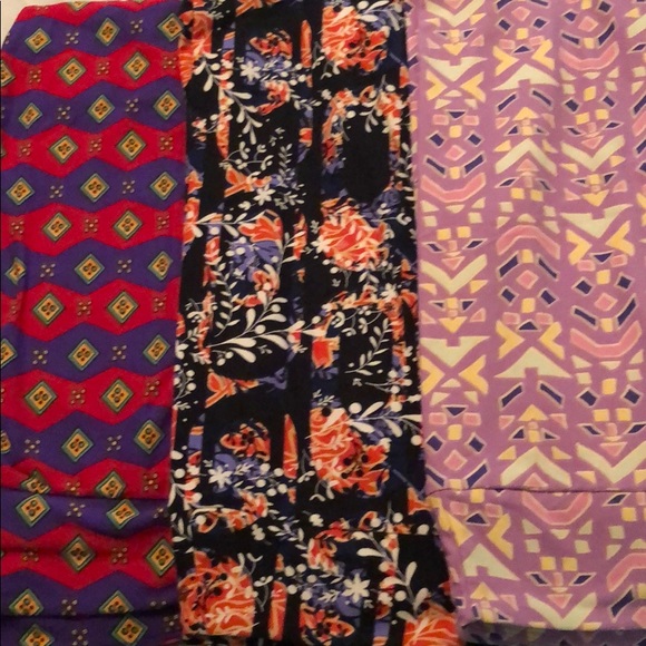 LuLaRoe Pants - Lularoe leggings Tall Curvy 3 pack LuLaRoe Pants - Lularoe leggings Tall Curvy 3 pack